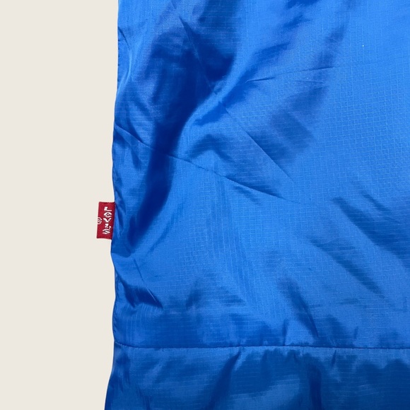 Levi's Warm Blue Lined Hooded Jacket Kids Size 3-4 yo - Picture 5 of 7